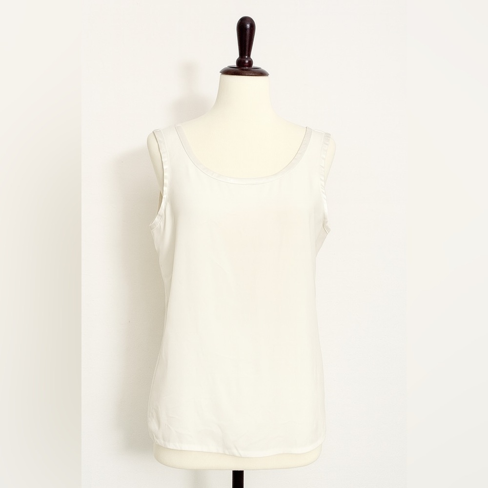 Yves Saint Laurent SS90 'Acetate' Sleeveless Top (1990) size XS/S